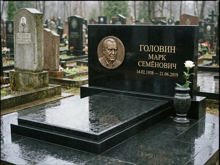 Памятник с барельефом — выполненная работа 40 во Владивостоке