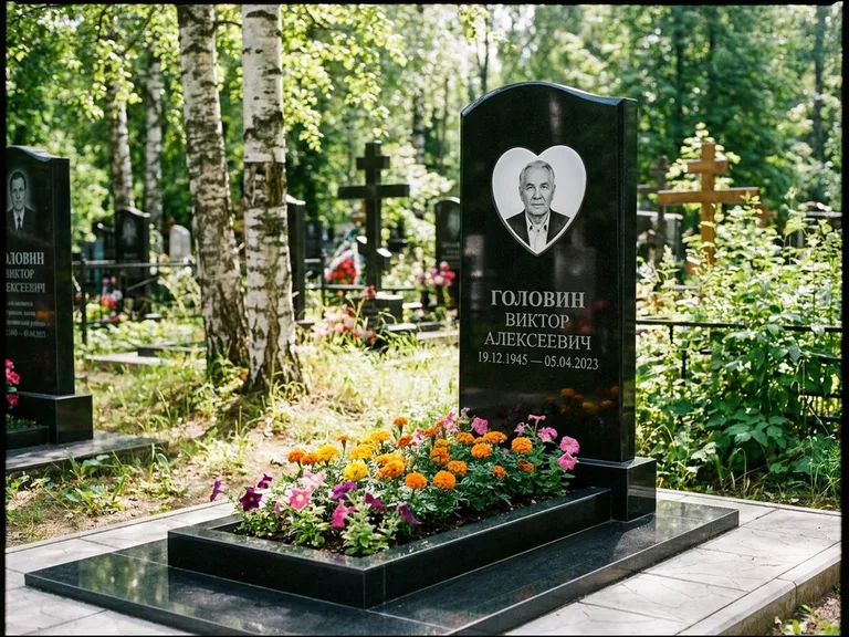 Овальный цветной портрет на керамике во Владивостоке