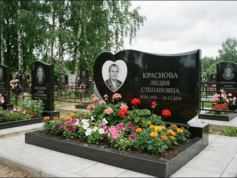 Портрет в форме сердца — работа «Краснова» во Владивостоке