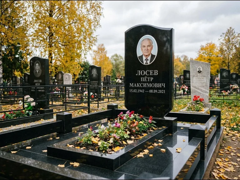 Керамический портрет — работа «Лосев» во Владивостоке