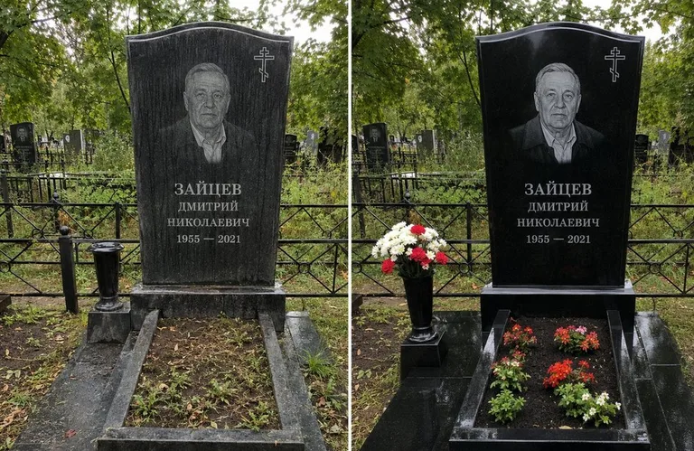 Уборка комплекса со скамьёй и плиткой до и после во Владивостоке
