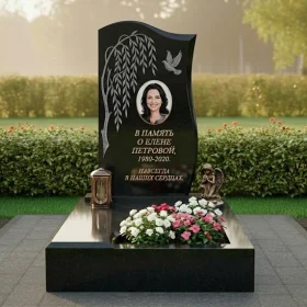 Гранитный памятник для светского мемориального комплекса - ПН251