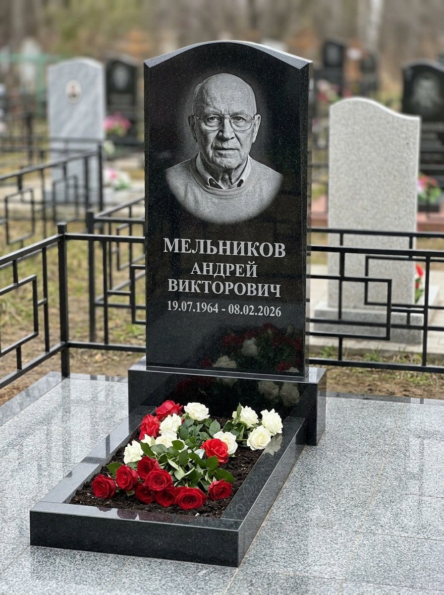 Портрет на памятнике во Владивостоке — Мелкое лицо с общего фото — портрет под гравировку