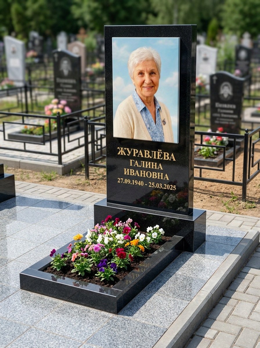 Портрет на памятнике во Владивостоке — Портрет в полный рост — керамогранит 400×600 мм