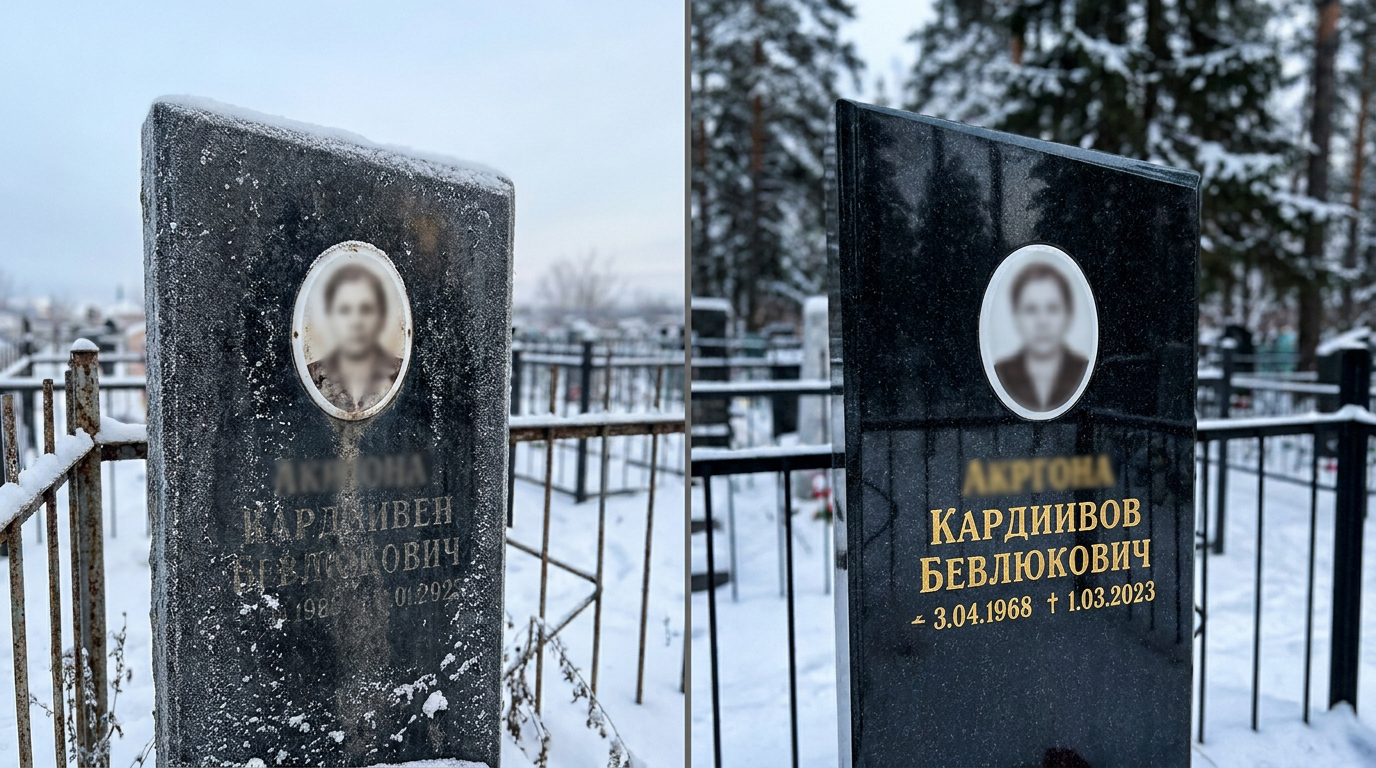 Реставрация памятника во Владивостоке — пример 2