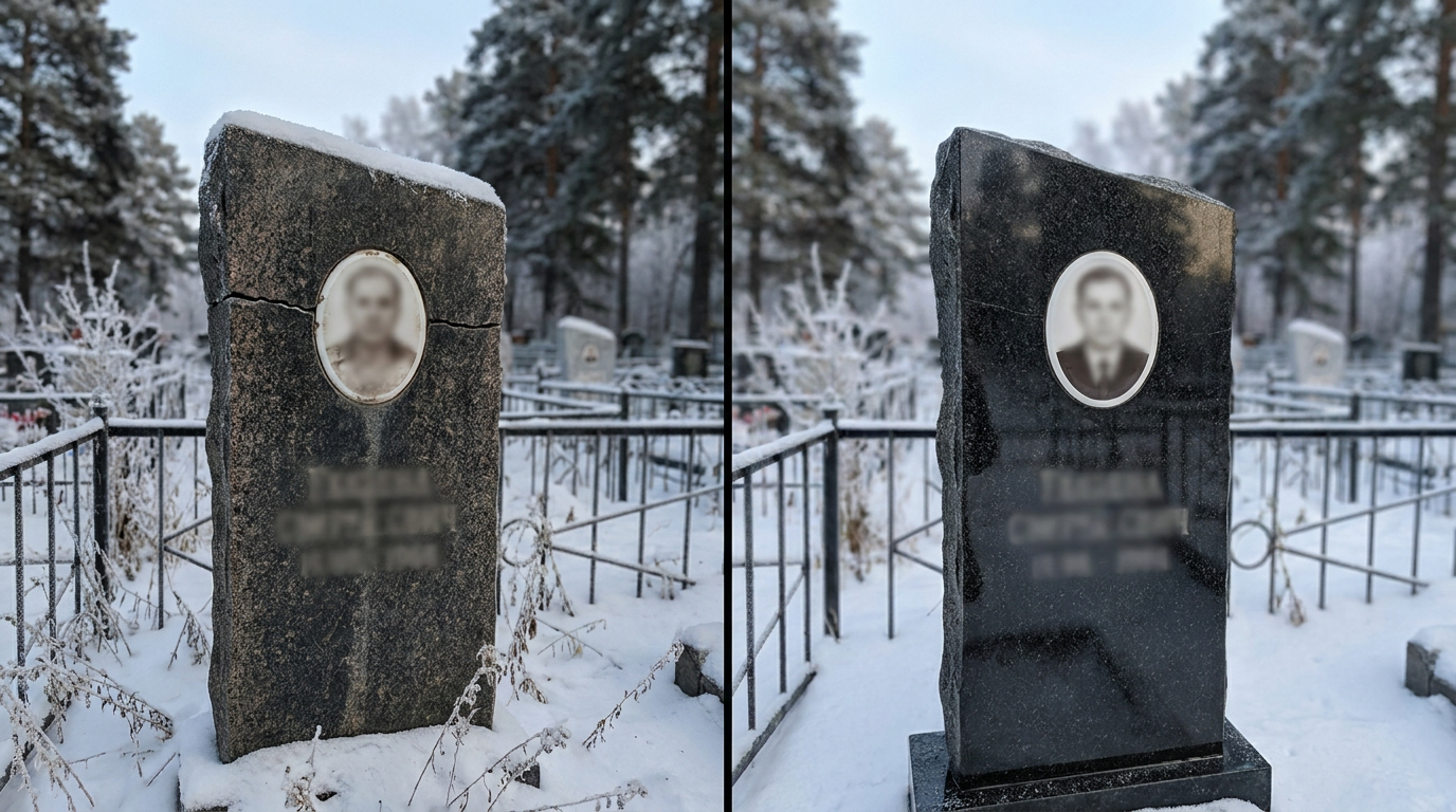 Реставрация памятника во Владивостоке — пример 4