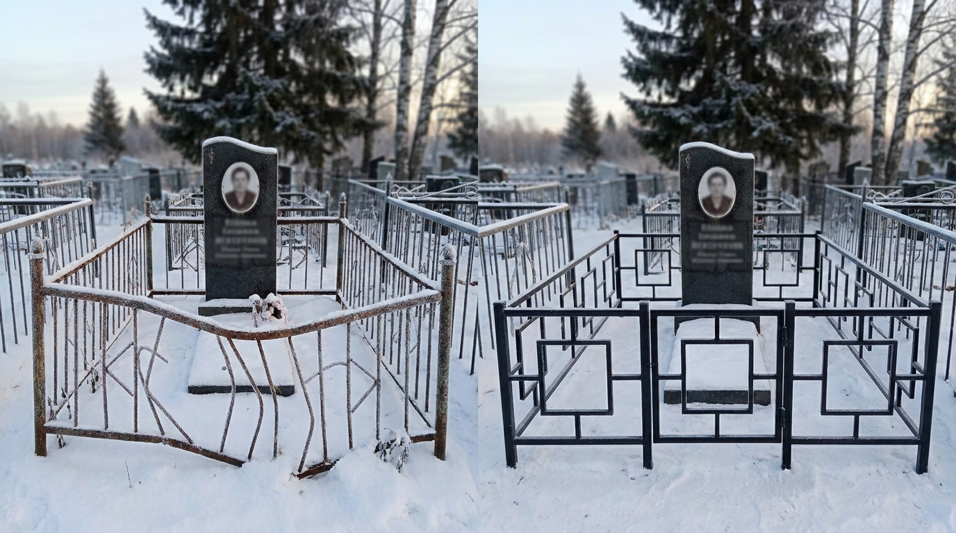 Установка ограды во Владивостоке — пример 1