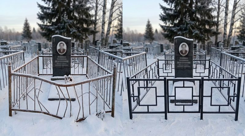 Установка ограды во Владивостоке — пример 1