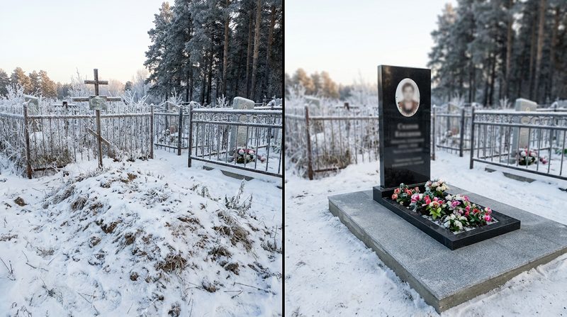 Установка памятника во Владивостоке — пример 2